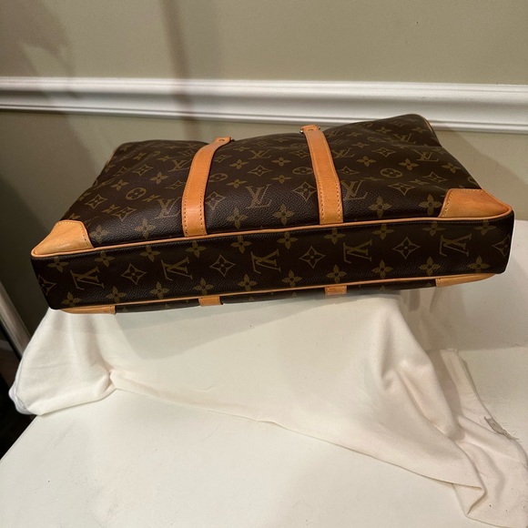 LOUIS VUITTON vintage Monogram Porte Documents Voyage Bag in EUC w/dust bag - Picture 3 of 12